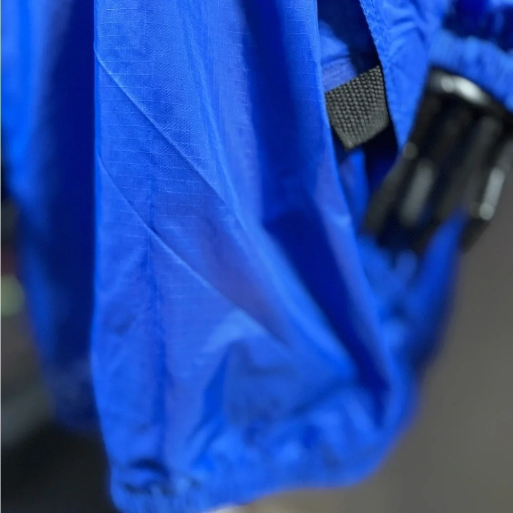 UltraClub Collection Size Large Blue/Black Windbreaker Jacket